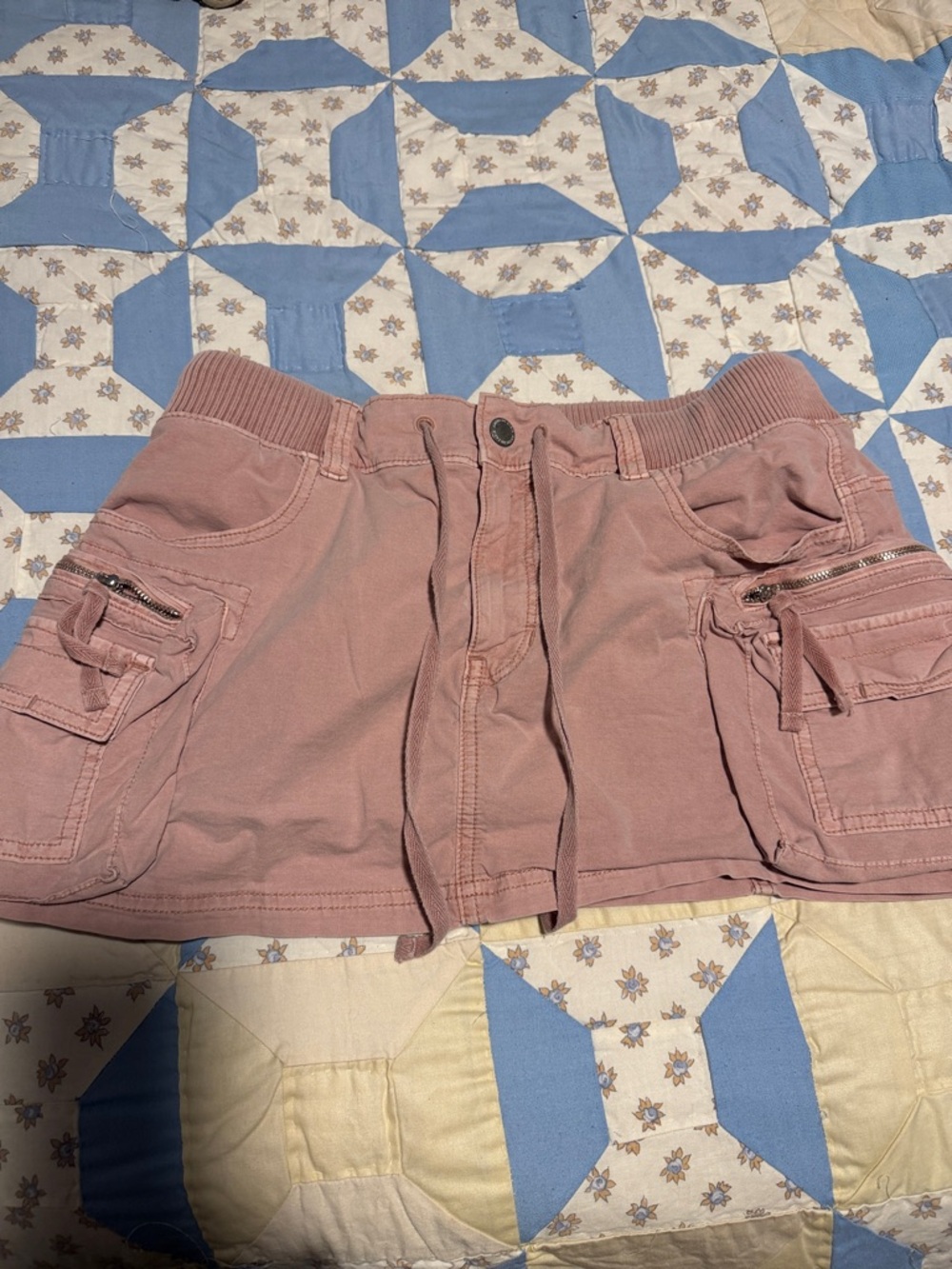 Women's Utility Mini Skort in Dusty Rose